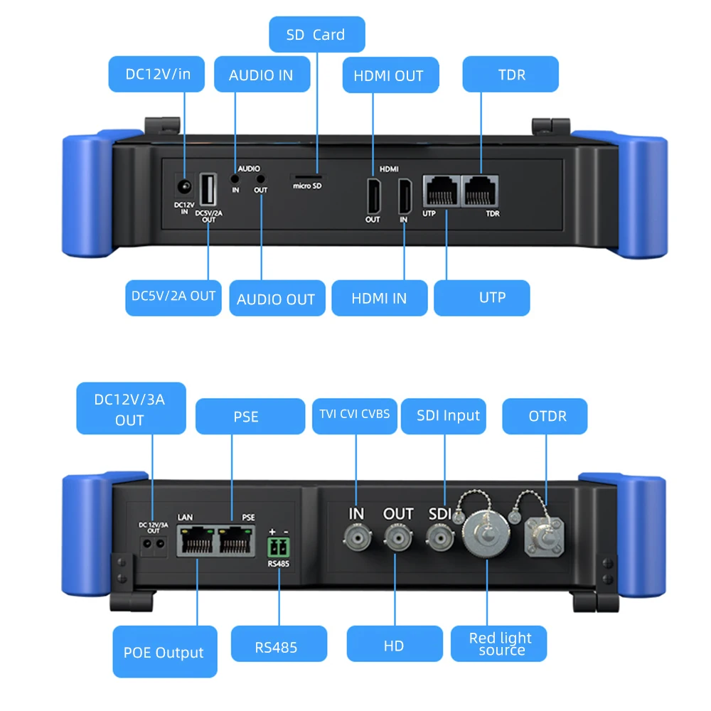 Камера видеонаблюдения тестер для IP-камер POE IPC 4K | Безопасность и защита
