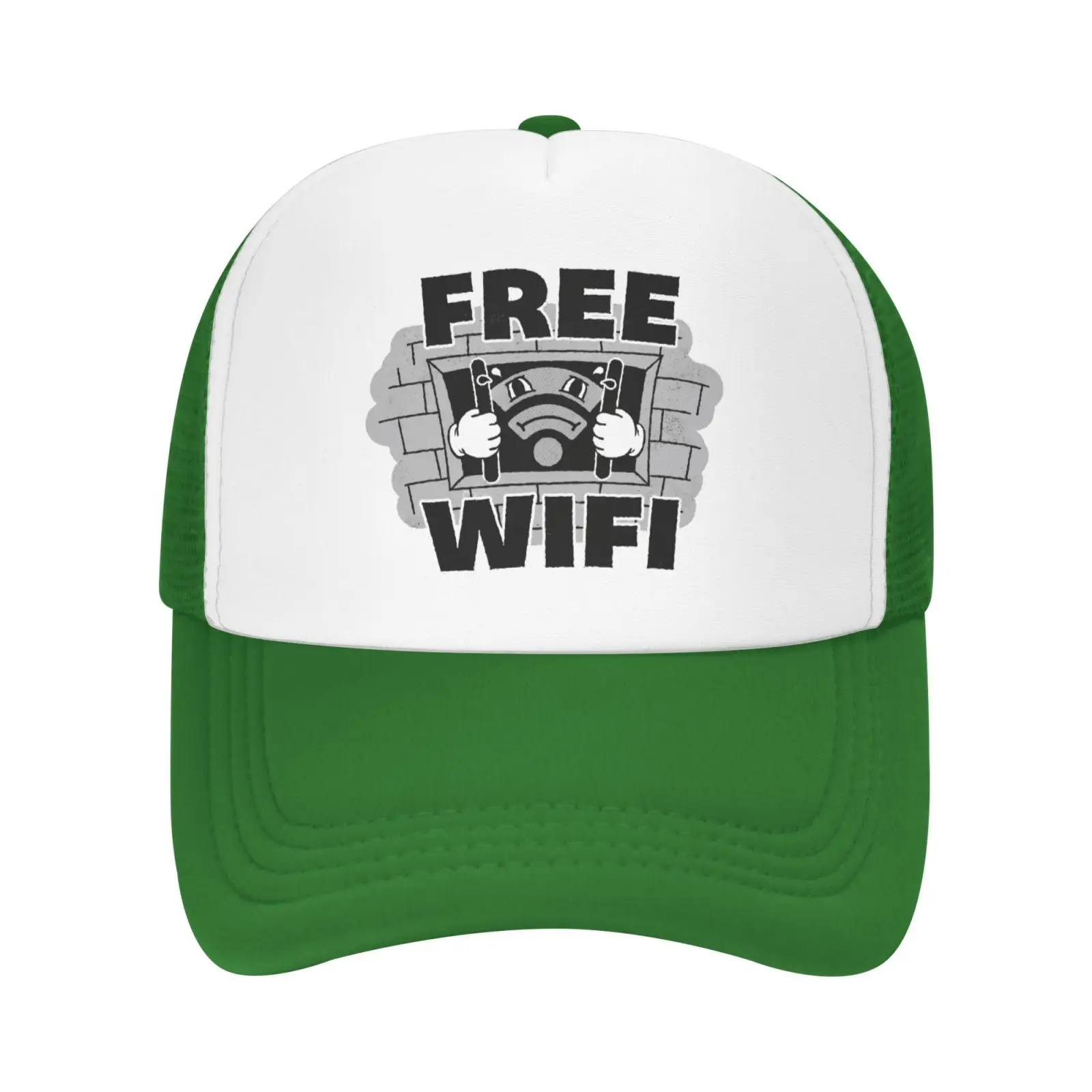 Сетчатая Кепка с Wi-Fi модные шапки мужские крутые бейсболки Классическая