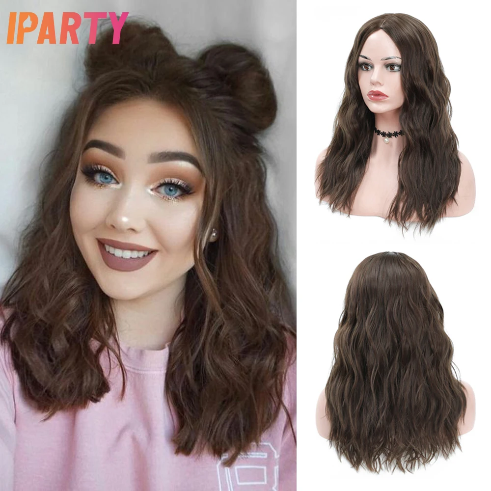 Парик женский синтетический длиной до плеч парик из высокотемпературного