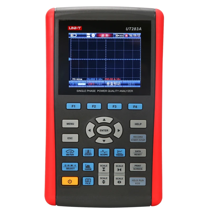 UNI-T UT283A однофазный Анализатор качества мощности Тестер мощности/электрические