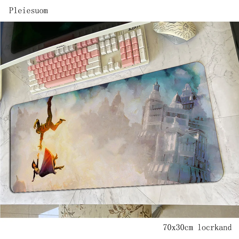Bioshock коврик для мыши Рождественские подарки компьютерный 70x30 см игровой большого