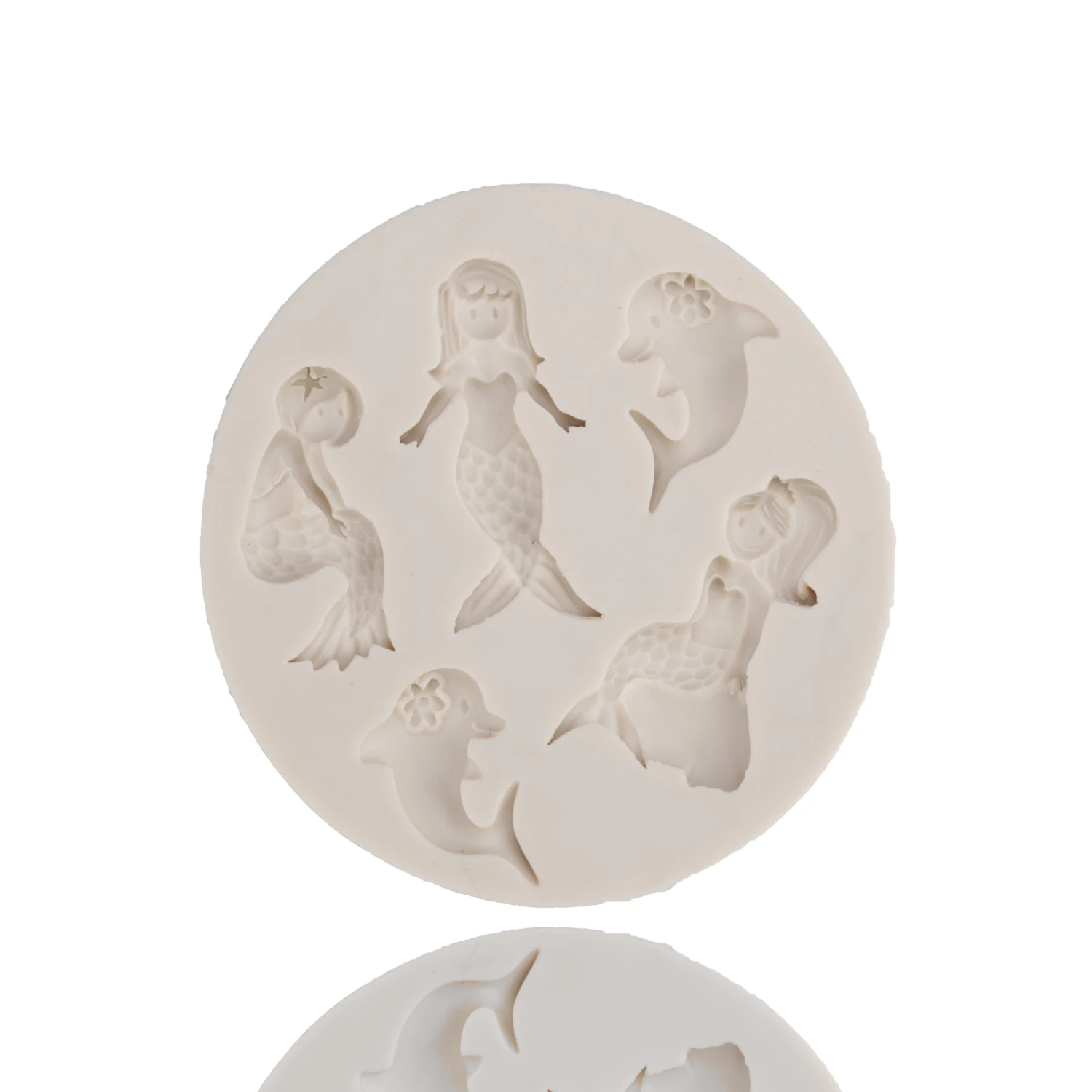 

Mermaid Chocolate Mold Biscuits Baking Molds Silicone Pastry Molds Chocolate Fondant Mould Soft Dessert Silicone Molds DIY Molds