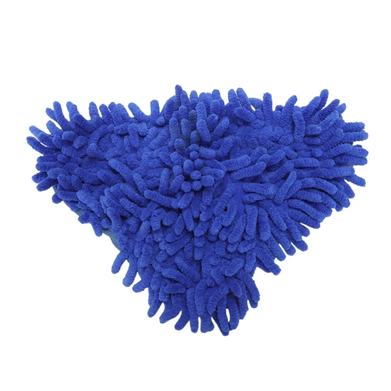 Моющаяся Замена Паровая Швабра из микрофибры колодки для синели X5/H20 (синий) | Дом