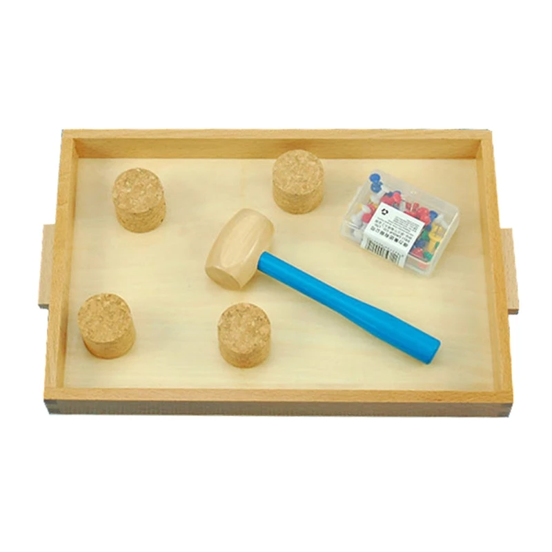 

Interesting Pounding Toy Hand-Eye Coordination Montessori Baby Favorite Playset