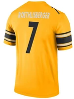 embroidery american jersey ben roethlisberger men women kid youth yellow pittsburgh football jersey