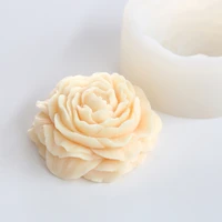flower cake baking silicone 3d soap moulds for handmade chocolate fondant candy candle mold