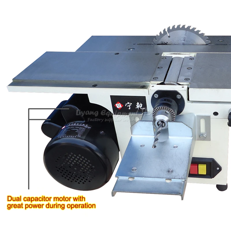 

JMB-120 Multifunctional woodworking machine 3 in 1 tool machine electric saw planner Q10086 drilling, planing, cutting, grinding
