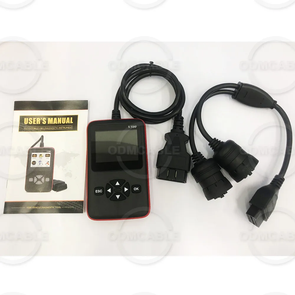 OBD2 тяжелых грузовиков ScannerJ1587/J1939/J1708 протоколы CR-HD launch V500 Creader код читателя