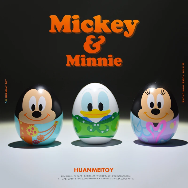 Фигурки из мультфильма пасхальные яйца DISNEY 2018 года Пасхи Микки и Минни Маус