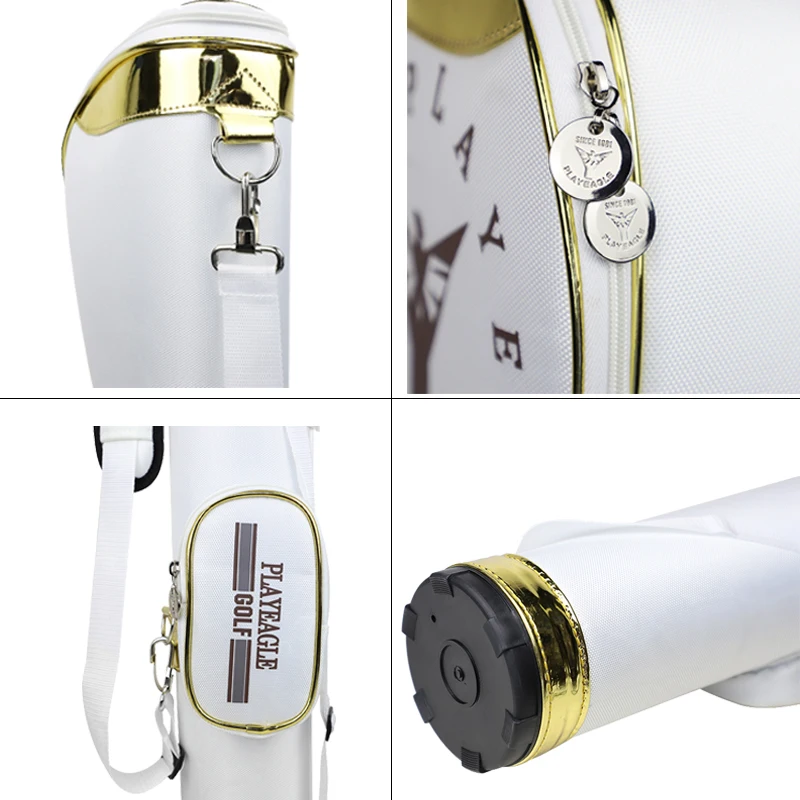 PLAYEAGLE Golf Gun Bag Light Weight Golf Avitation Bag Can Hold 6~7 Clubs Sunday Bag Big Capacity Stand Bags for Men Women