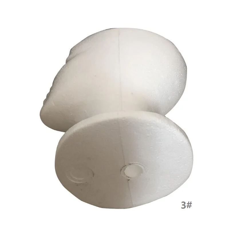 white foam wig display prop mannequin wig head display hat cap wig holder styrofoam foam head wig stand free global shipping