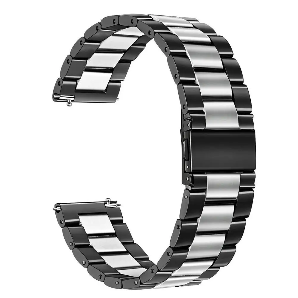 Общие 22 мм металлический ремешок из нержавеющей стали для часов Fossil Gen 5 samsung gear S3