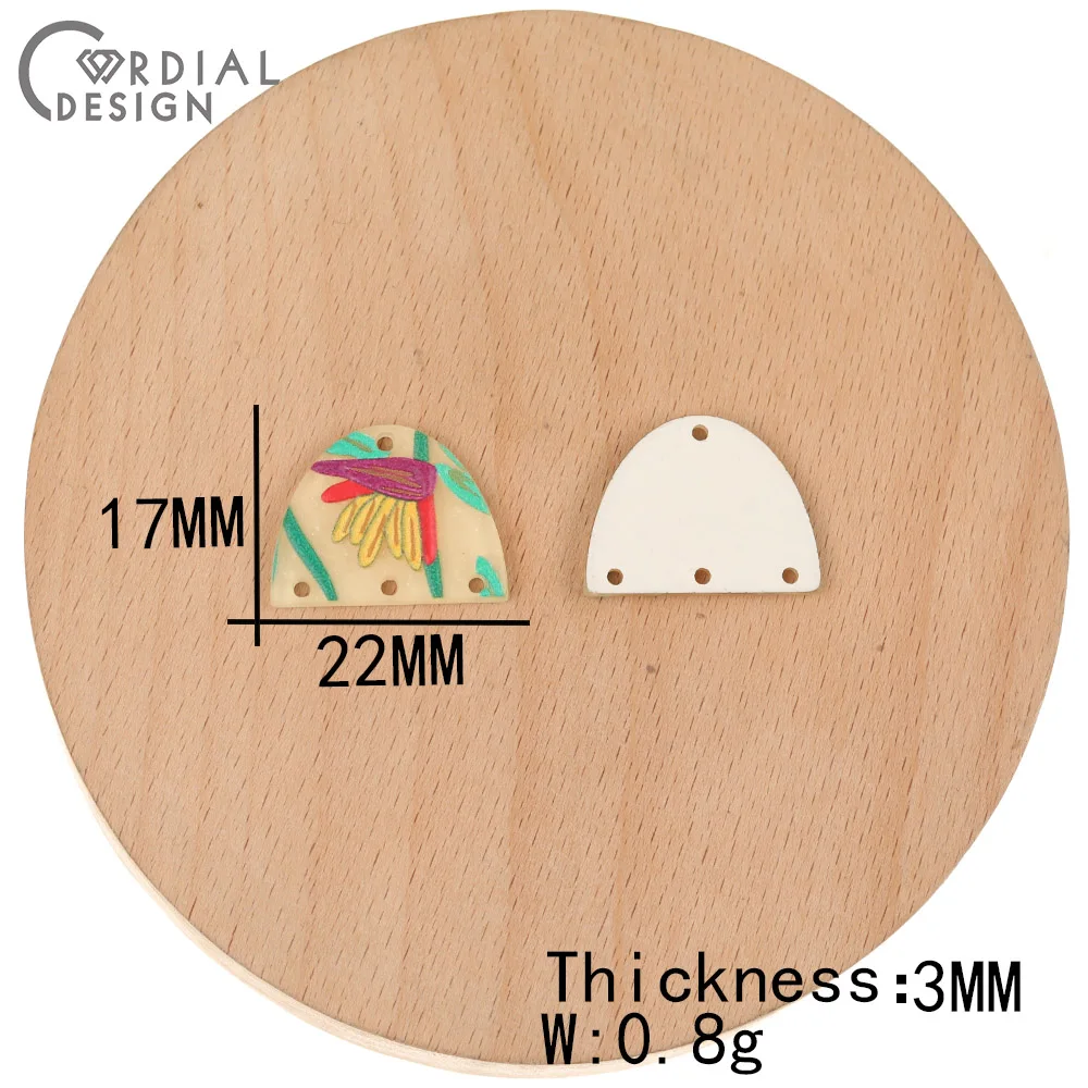 

Cordial Design 100Pcs Jewelry Accessories/Hand Made/DIY Connectors/Geometry Shape/Jewelry Making/Earrings Findings & Components