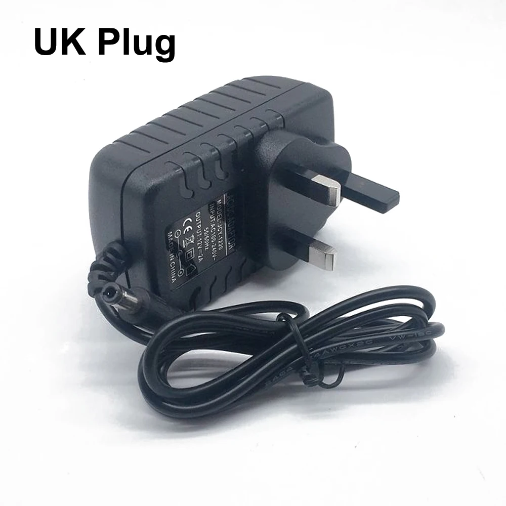 Адаптер DC12V AC100-240V Трансформаторы освещения выход DC12V 2A блок питания для светодиодной ленты+ разъем