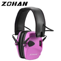 zohan electronic hearing protection shooting earmuffs ear protection hunting protective anti noise headphone for women ear muff