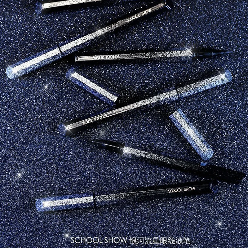 

College Show Galaxy Star Liquid Eyeliner Quick-Dry Long-lasting Waterproof And Sweatproof Not Smudge Eyeliner