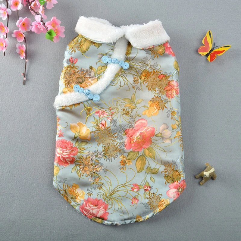 

Dog Tang Suit Coat Cat Puppy Apparel Winter Dog Clothes Pet Clothing Yorkie Chihuahua Pomeranian Bichon Poodle Dog Outfit