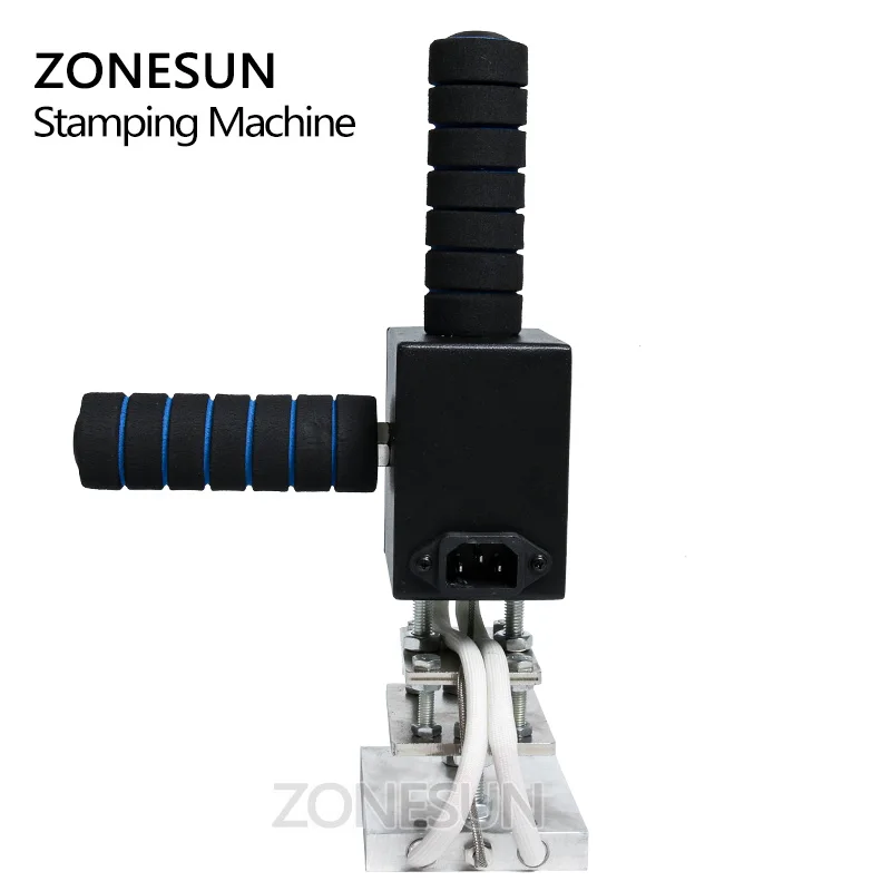 ZONESUN переносной машина для горячего тиснения фольгой изготовленным на заказ