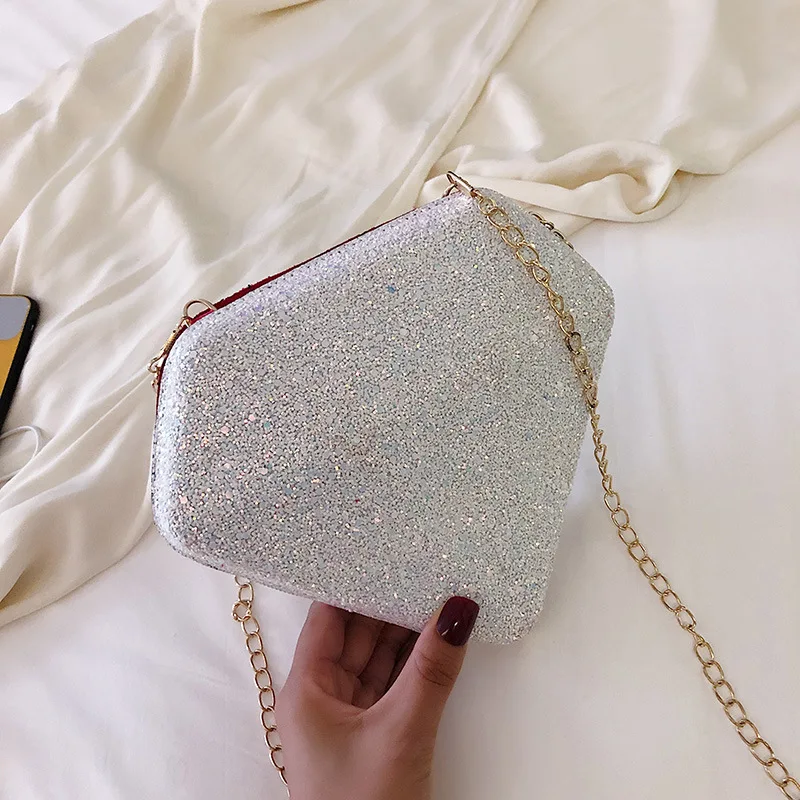 

2021 New Fashion Luxury Lady Chain Bag Designer Series High-quality Shoulder Bag Diamond Shape Messenger Bag Women's Handbag