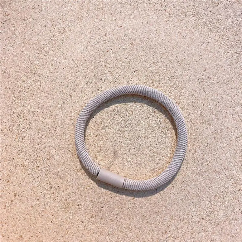 Cintas el&aacute;sticas para el pelo de estilo coreano para ni&ntilde;a, accesorios para el cabello de buena calidad, coletas, tocados-4