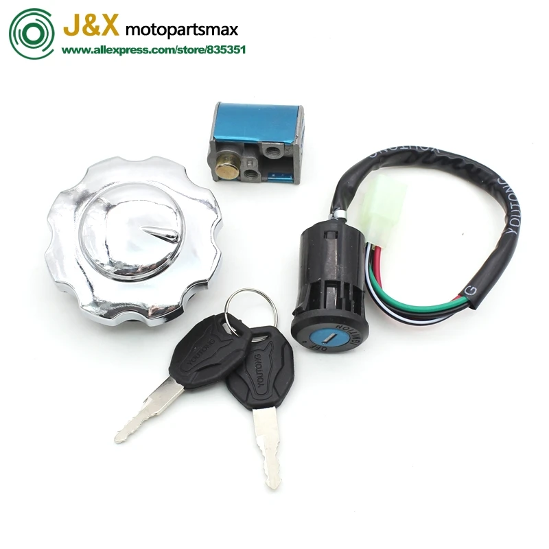 Бесплатная доставка замок для мотоцикла CG125 CG150 набор замков ZJ Электрический