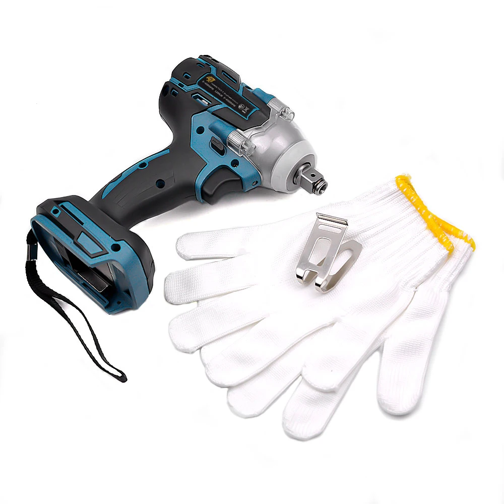 Электрический Аккумуляторный бесщеточный ударный гайковерт подходит для