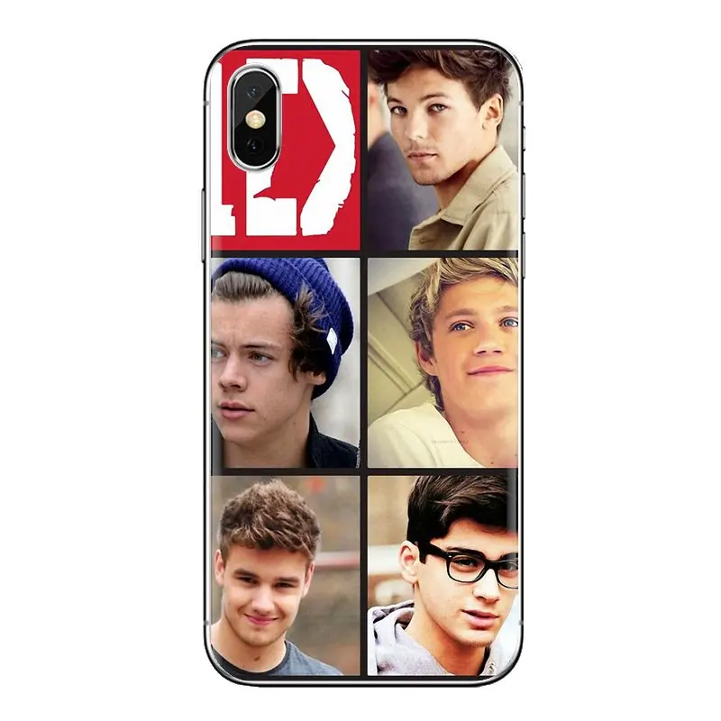 For Samsung Galaxy S2 S3 S4 S5 MINI S6 S7 edge S8 S9 Plus Note 2 3 4 5 8 Coque Fundas Housing ONE DIRECTION 1D Niall Harry Louis |