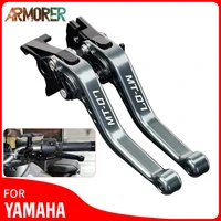 motorcycle accessories for yamaha adjustable foldable extendable clutch levers mt 07 mt 07 mt07 2014 2022 2018 2019 2020 2021