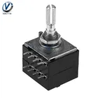 Поворотный переключатель потенциометра RH2702, 50 к, 100 к, управление громкостью аудио, стерео громкостью, усилитель громкости, переключатель потенциометра