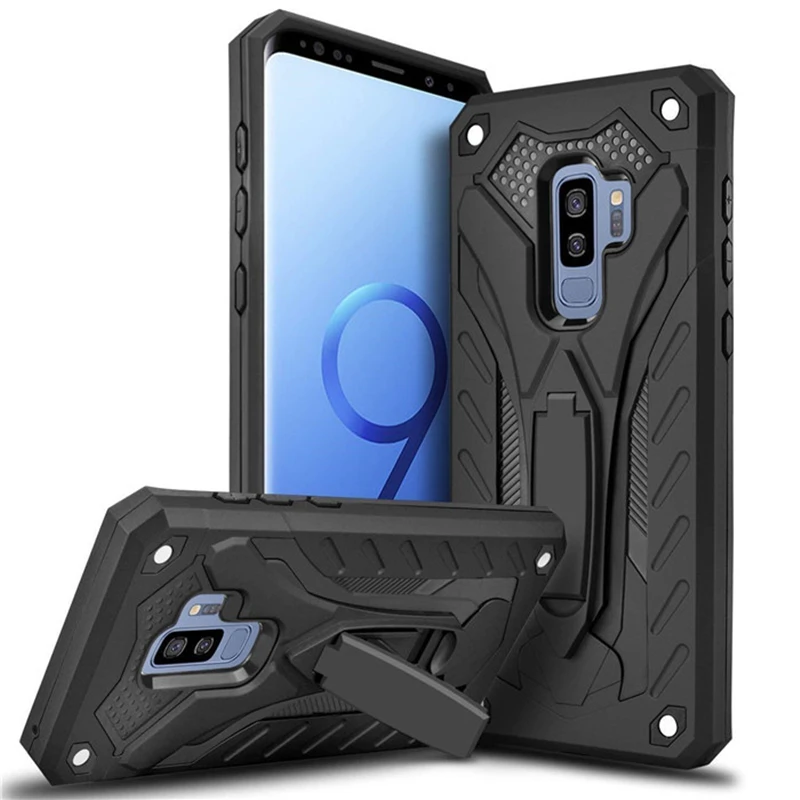 Противоударный резиновый Гибридный чехол для Samsung Galaxy S10e S9 S8 Note 10 Plus A6 A7 A8 A9 J4 J6 2018