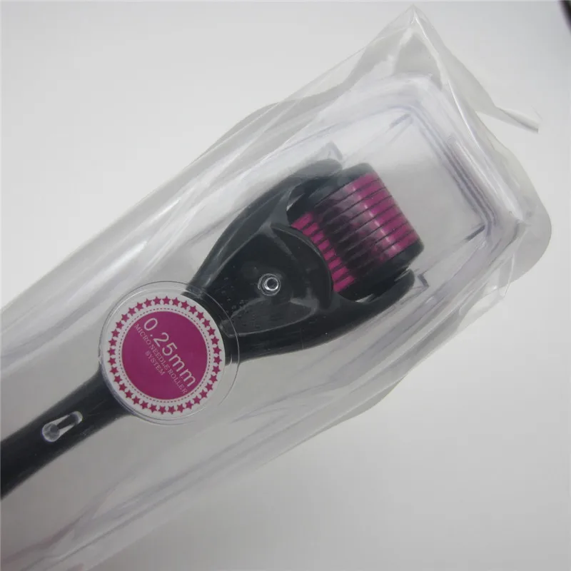 Микро игольчатый ролик DRS540 Дерма дермароллер титановый для роста бороды лечения