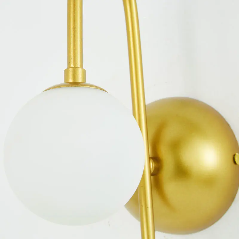Новый модный и новый настенный светильник со стеклянными шариками Aplique Luz Pared для