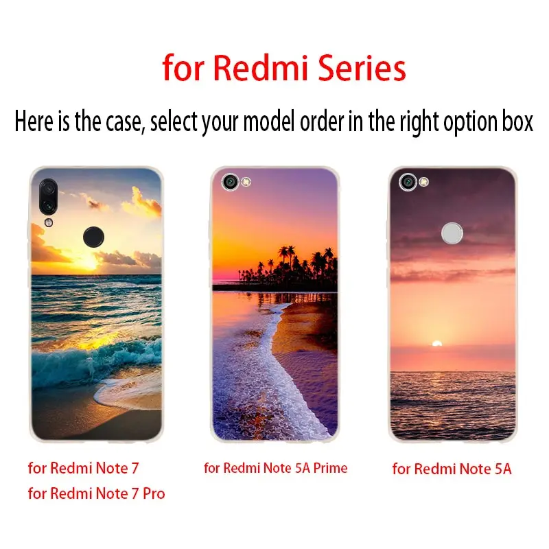 Прозрачный мягкий чехол для Xiaomi Redmi Note 8 7 6 5 Pro 8a 6pro 6a s2 5a 4a 5plus y3 Coque Etui | Мобильные