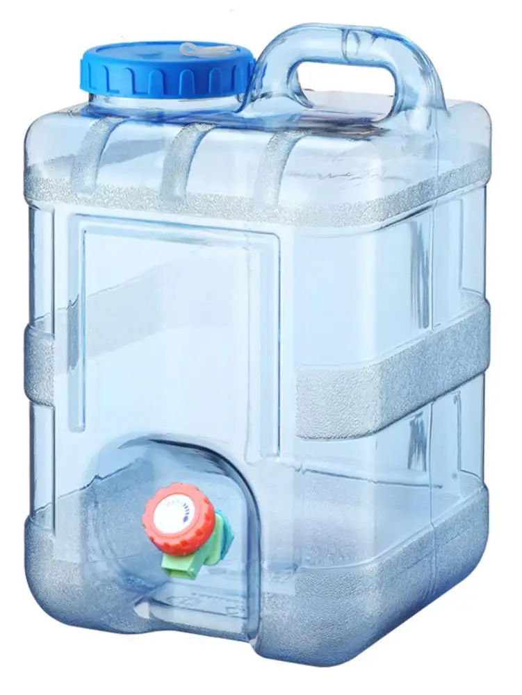 

Car 10L Capacity Pure Water Buckets with Faucet Portable Driving Water Tank Container for Outdoor Camping Picnic Cooking