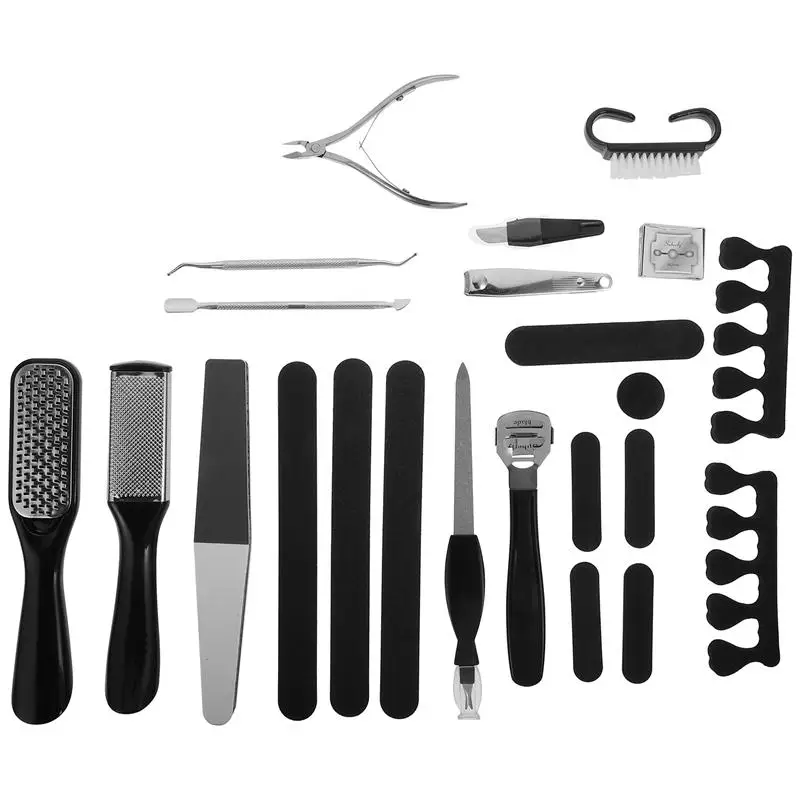 

23Pcs Durable Foot Peeling Dead Skin Trimmer Tools Manicure Set for Foot Care