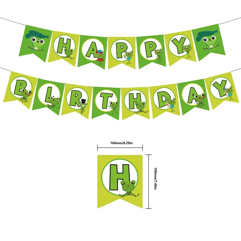 Воздушные шары из фольги в виде лягушки