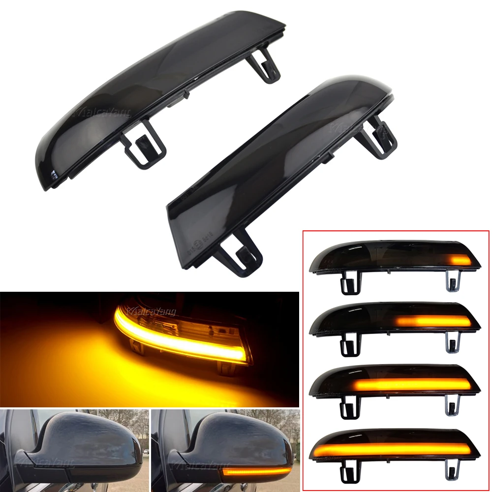 

1pcWater Blink Dynamic Flowing Side Mirror LED Turn Signal Light For VW Passat B5.5 B6 R36 R32 Jetta MK5 Golf5 GTI Sharan SuperB