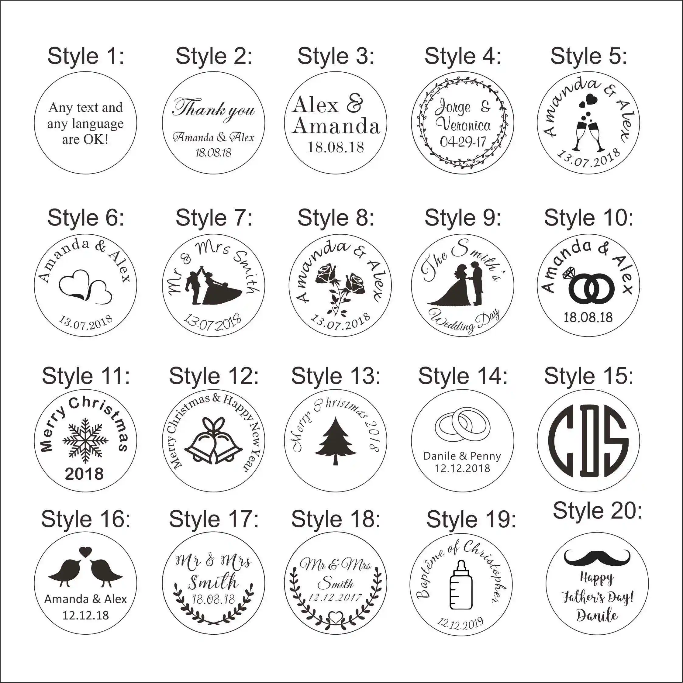 

100pcs Personalized Engraved Wine Stopper Cork Baby Shower Party Decoration Christmas Gift Wedding Favors Customize