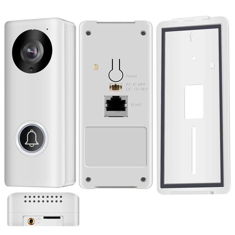 2MP 1080P Yoosee Беспроводной Wi Fi дверной звонок с поддержкой POE Видео телефон|Дверной