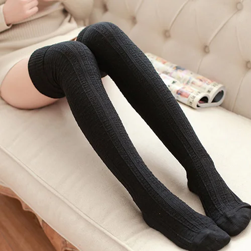 Beenwarmers vrouwen модные осенне-зимние облегающие высокие женские носки выше колена тонкие чулки гетры для танцев