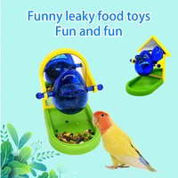 1pcs pet bird toys tiger skin xuanfeng foraging development of intelligence fun training leaking food props bird toys