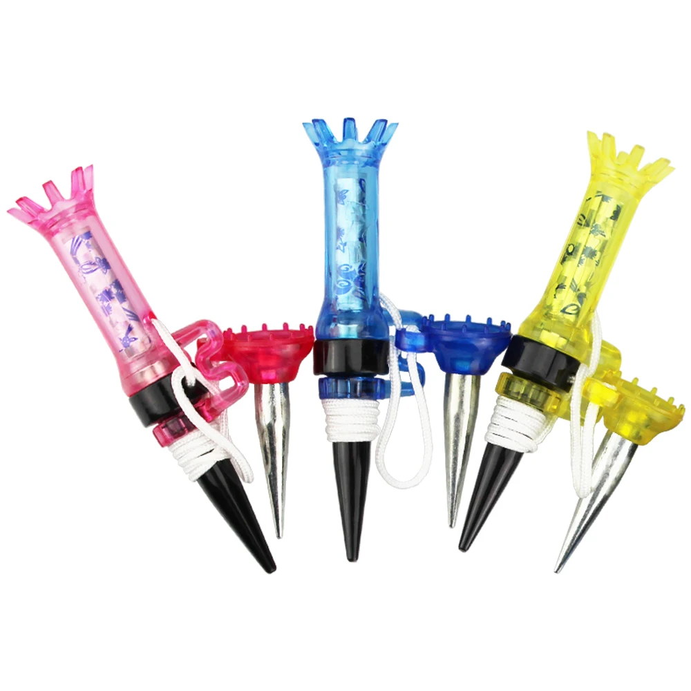 1 шт. магнитные пластиковые тройники для гольфа 70 мм/80 мм 360 градусов |