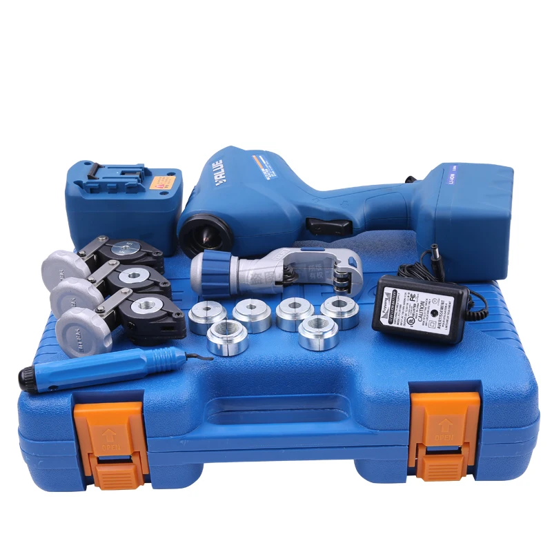 

Electric expand tube device handheld charg reamer drill expand tube machine copper tube expansion mouthpart VET-19-S