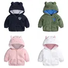 2022 осенне-зимняя одежда для новорожденных девочек и мальчиков кашемировое флисовое пальто из ягненка теплая куртка с капюшоном ярких цветов верхняя одежда