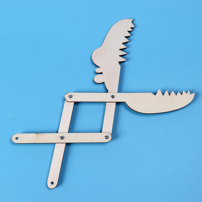 Diy простой деревянный манипулятор креативная технология Gizmo материалы ручной