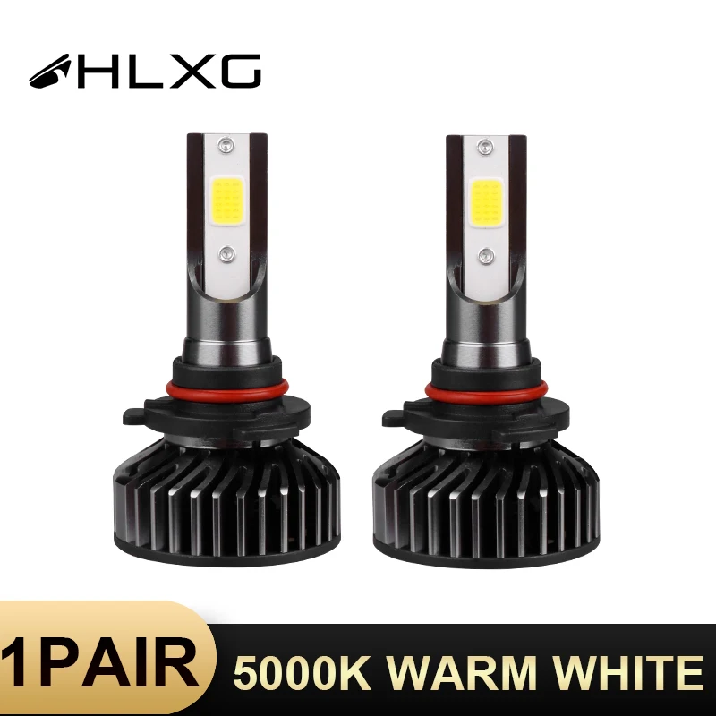HLXG 2x головной светильник противотуманная фара мини драйвер лампад светодиодный