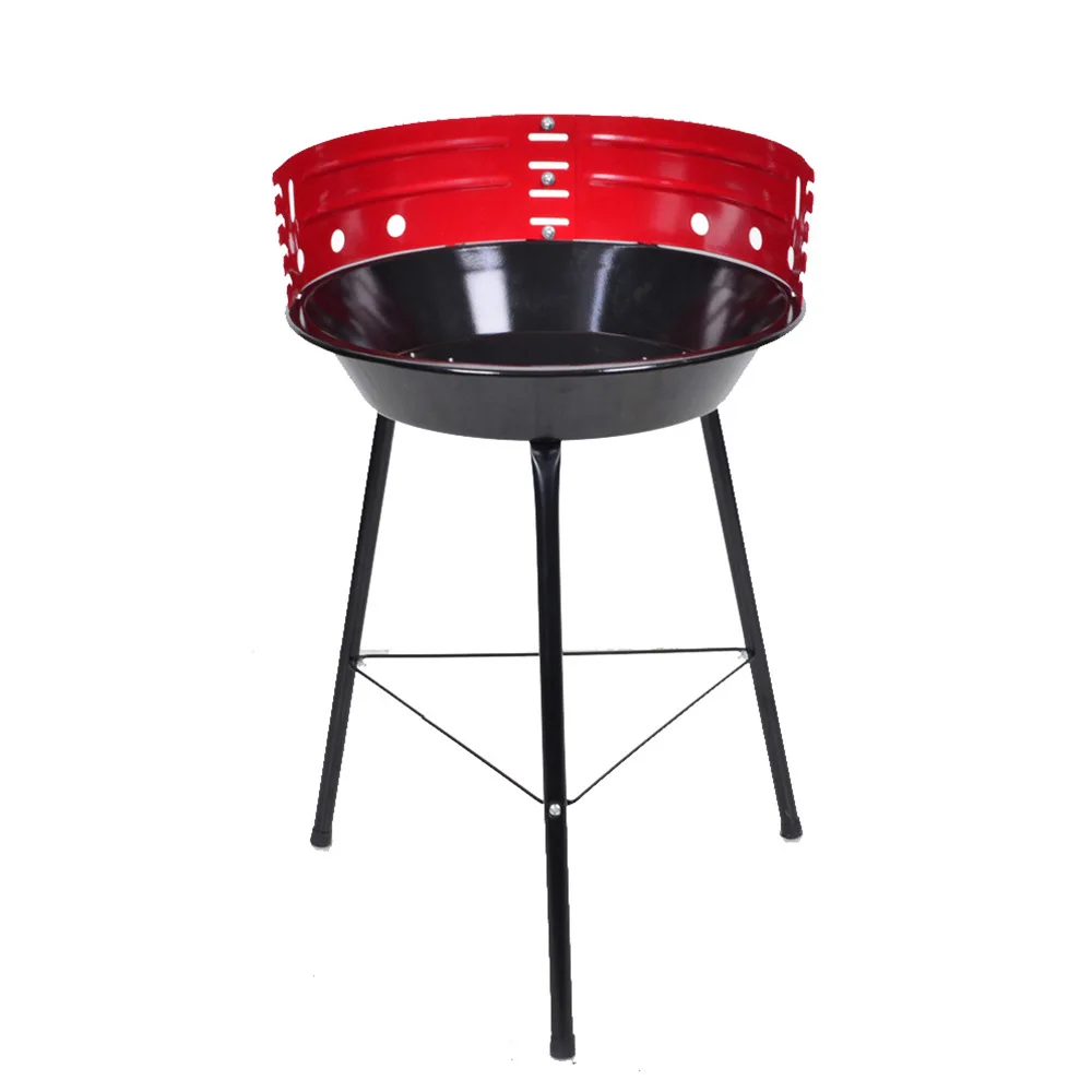 Mini BBQ Grill Korean Portable Charcoal Lightweight Barbecue Home Outdoor Oven Plate Roasting Cooker Meat Tools | Дом и сад