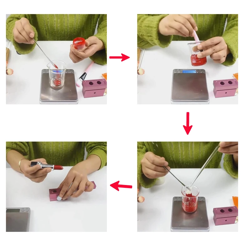 Набор губной помады 42 цвета пигментная пудра силиконовая губная помада набор