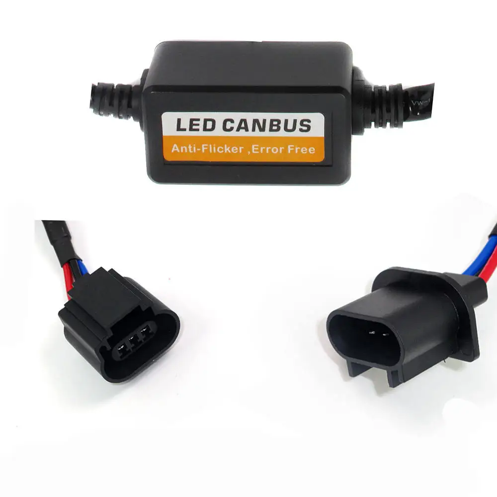

2x H13 LED Headlight Error Free Anti Flicker Resistor Canceller Decoder CYX