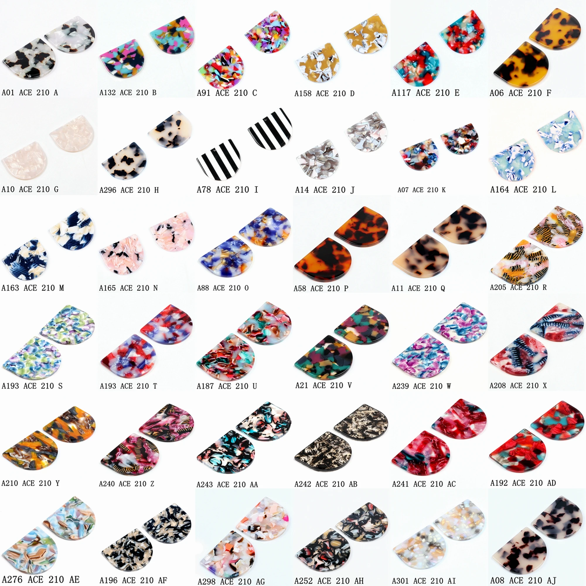 Очаровательные серьги в виде черепаховой раковины D-образные подвески из